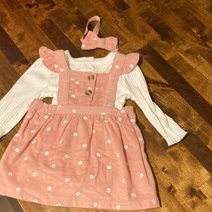 Corduroy Baby girl dress